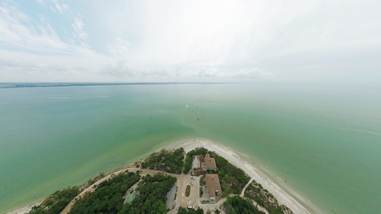 Tracking red tide conditions on Sanibel Island